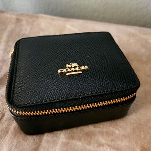 Coach jewelry or trinket box travel case